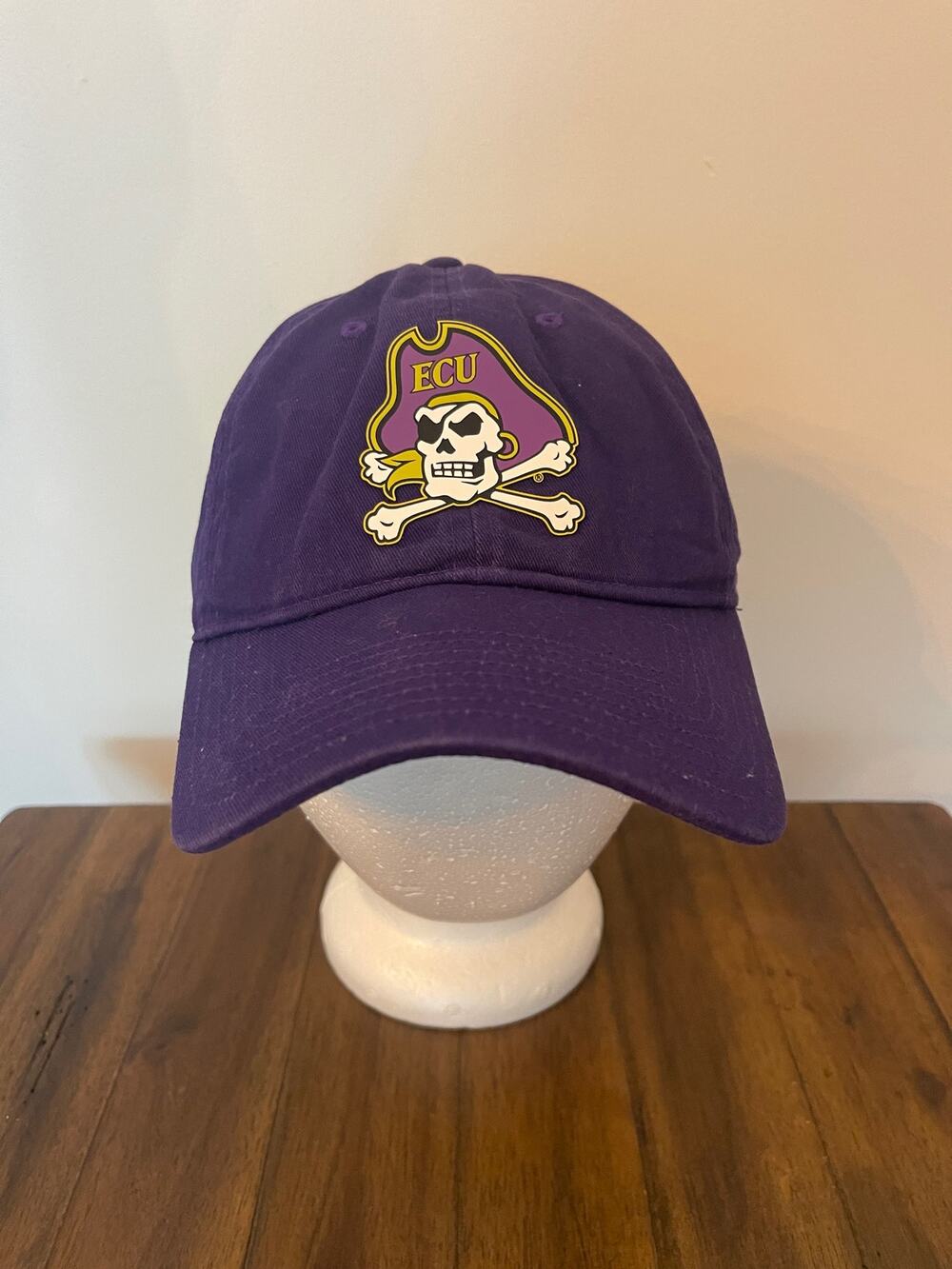 ECU Pirates East Carolina University Adidas Purple Adjustable Baseball Hat